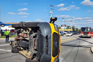 10 People Involved In School Bus Rollover Crash In York County