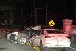 Person Hospitalized After Car Pinned Under Another In Westchester Crash