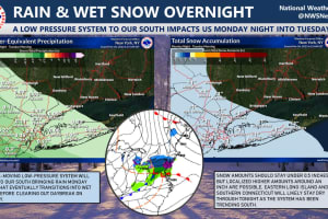Quick-Moving New Winter Storm Will Bring Snow, Sleet, Rain To These Parts Of Region