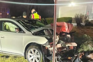 Driver Hospitalized, Main Road Closed In Mahopac After Crash