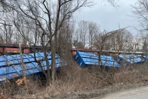 Five Freight Train Cars Carrying Trash, Recycling Derail In Ayer: Officials
