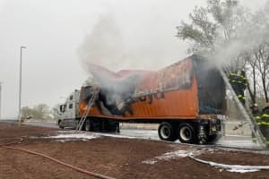 Truck Fire Snarls Traffic In Union Township