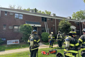 UPDATE: Firefighter Injured In Vacant Garden Apartment Blaze In Hasbrouck Heights