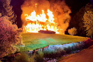 Blaze Engulfs Home: Embers Catch Neighboring House On Fire In Lewisboro