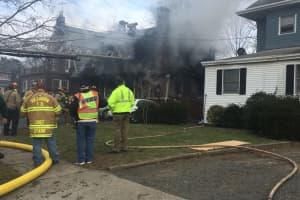 Family Loses Four Pets, All Belongings In Massive Suffern House Fire