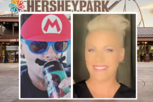 Bucks Native, Popstar Pink Visits Hersheypark