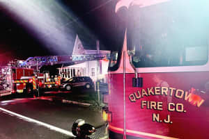 Raritan House Fire: Victims Yelling On Roof Rescued By Police