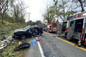 Rollover Crash: Victim Extricated From Damaged Car In Putnam County