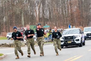 Naval Academy Runs Football Through NJ On 463-Mile Trek To Army-Navy Game In New England