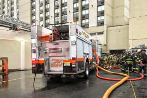 PHOTOS: Electrical Explosion Draws Large Response To Hasbrouck Heights Hilton