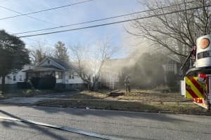 Crews Battle Morning House Fire In Monmouth County