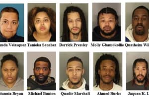 BUSTED! 10 People Arrested In Newark For Outstanding Warrants: Police
