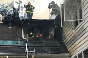 Fire Ravages Saddle River Home