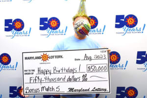 Happy Birthdays Lead Retired Firefight In Pasadena To $50K Maryland Lottery Jackpot