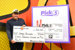 Maryland Man Wakes Up From Midday Nap $50K Richer After Big Lottery Win