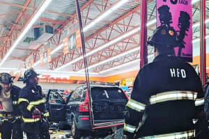 SUV Crashes Through Front Of Hackensack Auto Zone, Damages Three Aisles