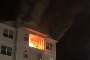 30 Units Destroyed, Firefighter Hospitalized In Riverdale Condo Fire