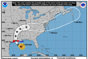 Laura Now Forecast To Be Dangerous Category 4 Hurricane: Here's Latest Projected Path