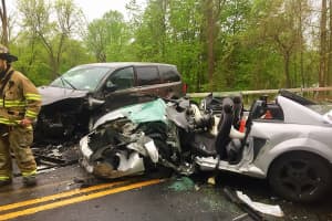Four Injured In Crash That Causes Hourslong Road Closure In Yorktown