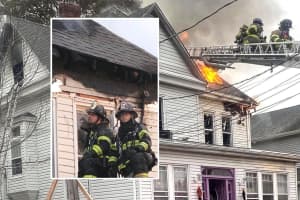 Fire Blows Through Roof Of Cliffside Park Home