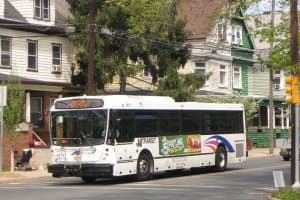 Seven Injured In NJ Transit Bus Crash Outside Egg Harbor Township Mall, Driver Cited