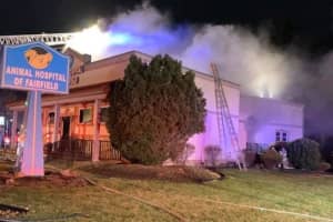No Pets Inside, No Injuries Reported In Fire At Animal Hospital In Fairfield