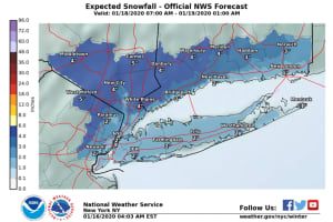 WEEKEND STORM UPDATE: 2 To 4 Inches Of Snow Forecast Across North Jersey