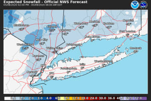 Projected Snowfall Totals Released For Rare Out-Of-Season Storm