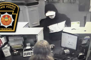 Bank Robber On The Run In Northampton: Troopers