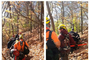 Missing Man Screaming For Help Found After Falling On Steep Hiking Trail In Hudson Valley