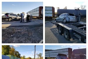 Car Hauler Collides With CSX Train In Rockland