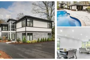 Look Inside Futuristic Wyckoff Home With Outdoor Oasis