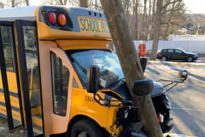 Two Injured, Including Student In Fairfield School Bus Crash, Police Say