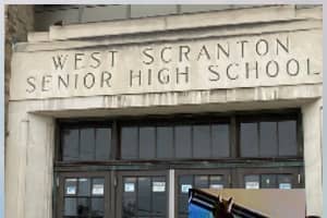 Bobcat Spotted Inside West Scranton High School