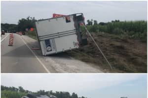 Tractor-Trailer Rollover Closes Part of Route 15 In York County