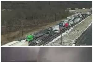 12 Miles Of I-81 Remains Closed Day After Deadly 50+ Vehicle Crash In PA: State Police