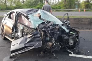 Five Hospitalized After Two-Vehicle Crash On I-95 In Connecticut