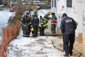 UPDATE: Ridgewood Firefighters Rescue Construction Worker Who Fell 20 Feet Into Basement