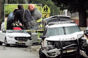 Officers OK after Ridgewood Police Cars Collide