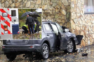 SUV Slams Into Route 17 Furrier In Paramus, Two Seriously Injured