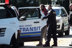 Commuter Accused Of Pulling Knife On NJT Conductor Seized After Hour-Long Standoff In Glen Rock