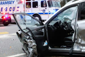 Driver Freed, Hospitalized In Allendale T-Bone Crash