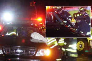 Ridgewood Firefighters Free Crash Victim
