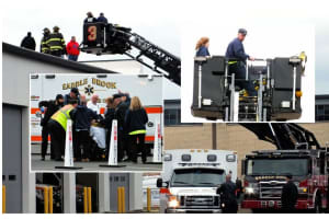 HEROES: Unconscious Worker Rescued From Roof Of Saddle Brook Building