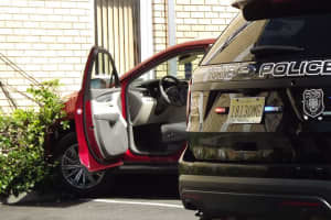 SUV Smacks Into Hawthorne Office Building