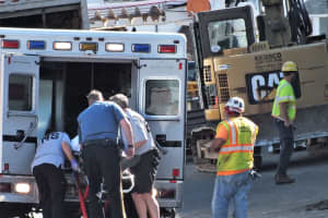 Construction Worker Struck By Backhoe In Midland Park