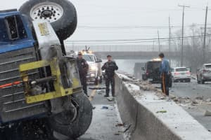 MAJOR MESS: Multi-Vehicle Dump Truck Crash Jams Route 17 (PHOTOS)
