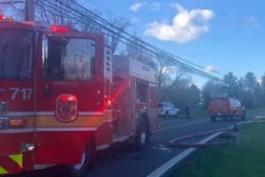 House Fire Erupts In Montgomery County (DEVELOPING)