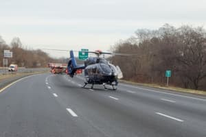 Driver Airlifted After Serious Rollover Crash On I-95 North In Danvers (UPDATE)