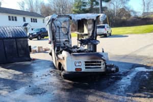 Mail Truck Meltdown: No Packages Harmed After Car Catches Fire In Dudley